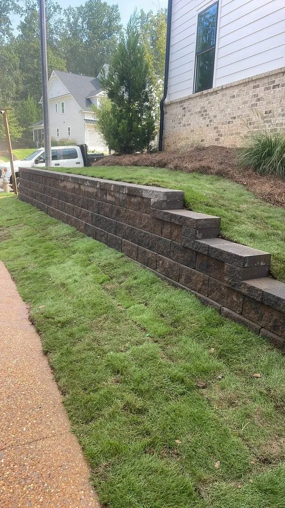 Professional lawn mowing service in Gainesville, GA by Greenview Landscaping