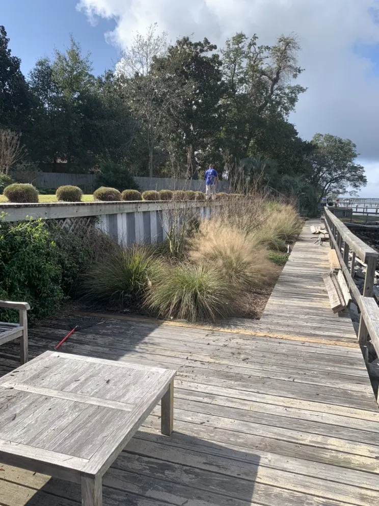 Custom yard maintenance for year-round maintenance in Gulf Breeze, FL by Greenview Landscaping