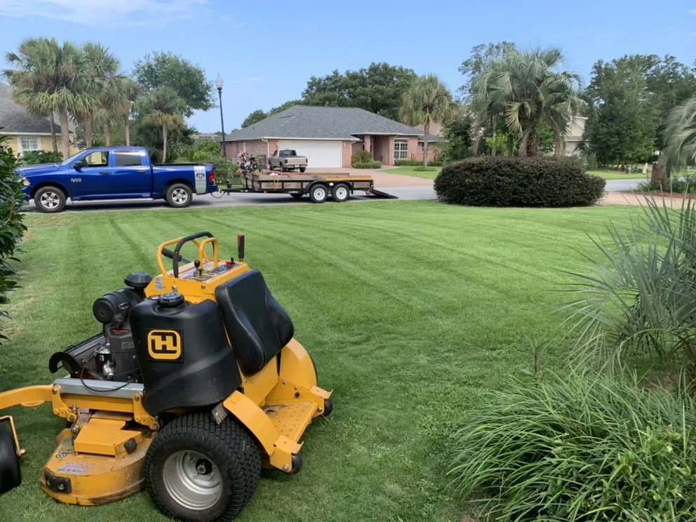 Professional residential landscaping for outdoor upgrades in Gulf Breeze, FL by Greenview Landscaping