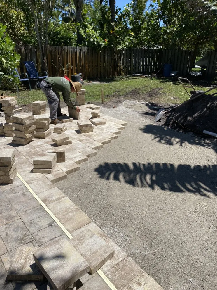 Professional lawn mowing service for residential properties in Port St. Lucie, FL by GreenView Landscaping Of Florida