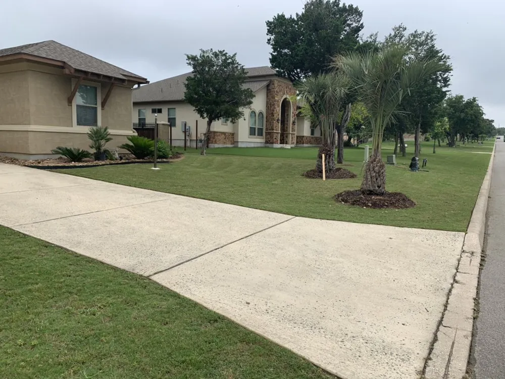 Professional landscape design with custom design across San Antonio, TX - Greenview Landscaping