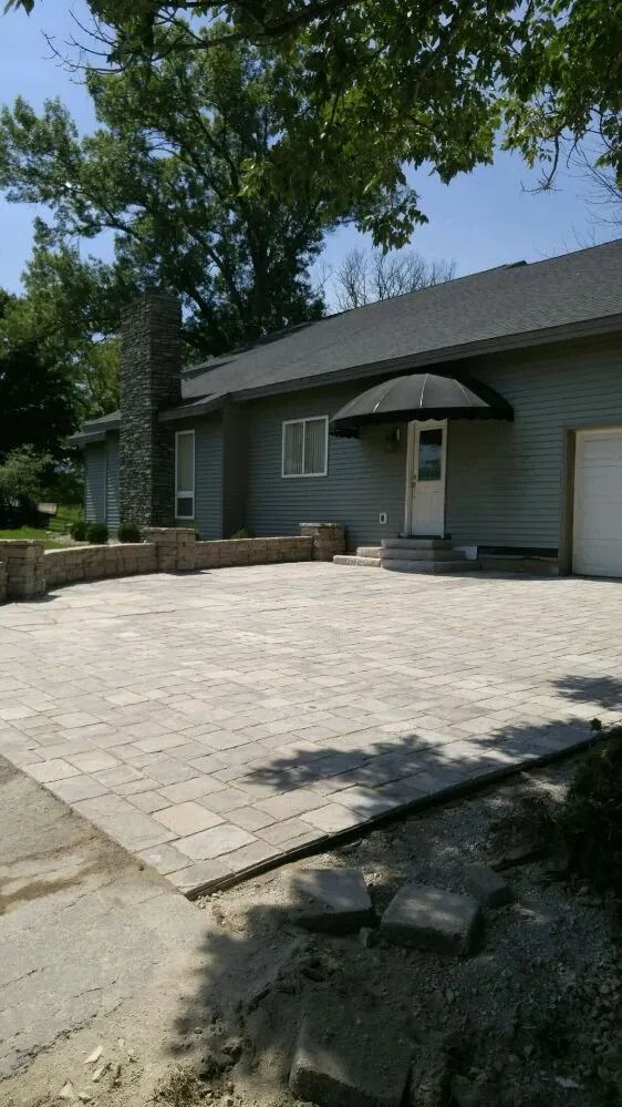 Custom outdoor landscaping in Louisville, KY by Greenway Landscape Services