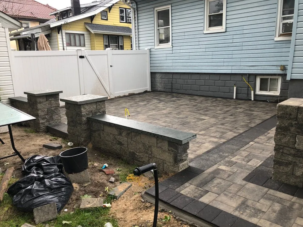 Professional yard maintenance for outdoor upgrades in Oceanside, NY by Greenway Landscaping & Masonry