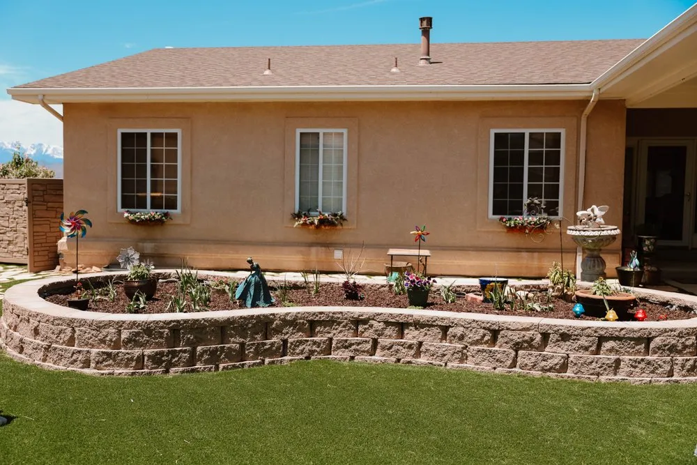 Local landscape installation in Colorado Springs, CO by Greenway Landscaping