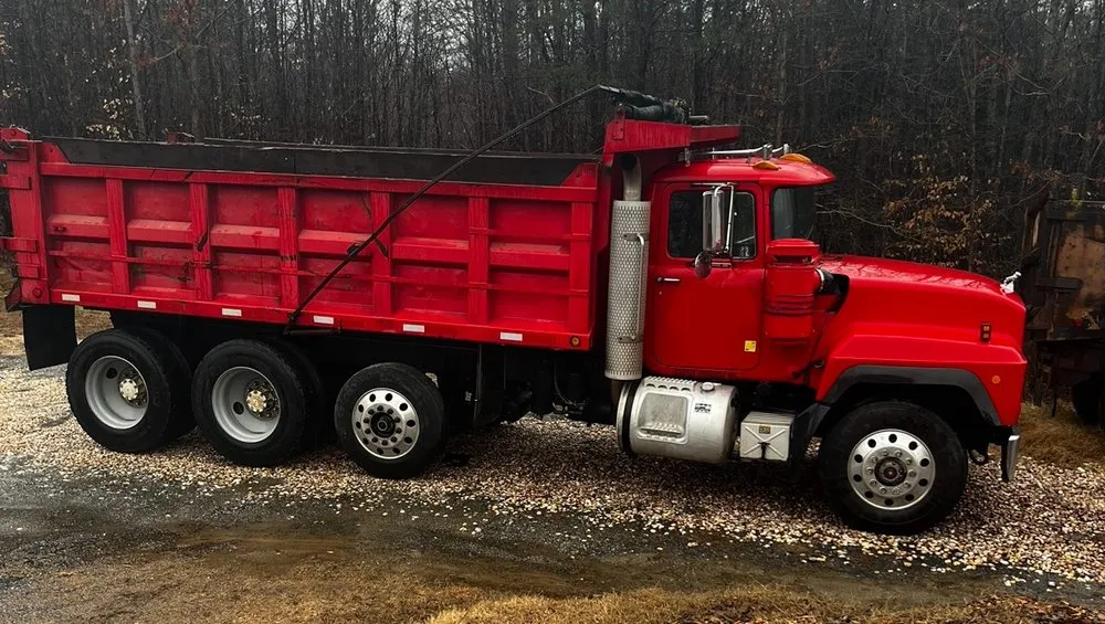 Professional lawn mowing service for homes in Mooresville, NC by Greenway Materials