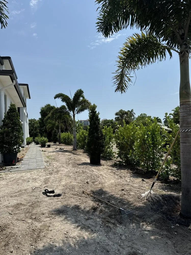 Professional outdoor landscaping in North Fort Myers, FL by Greenway Property Maintenance Landscape and Lawn Care