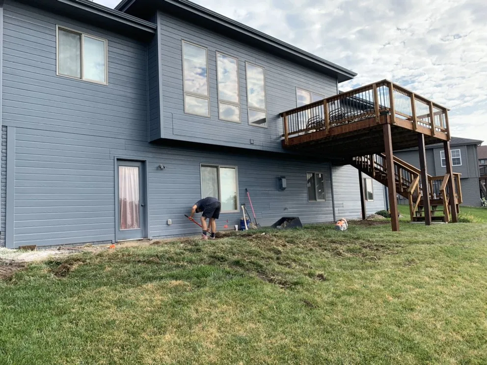 Professional residential landscaping near you in Gretna, NE by Greenway Yard and Landscape