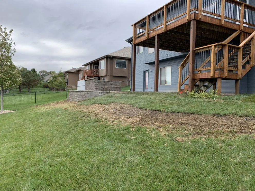 Professional landscape installation for residential properties in Gretna, NE by Greenway Yard and Landscape