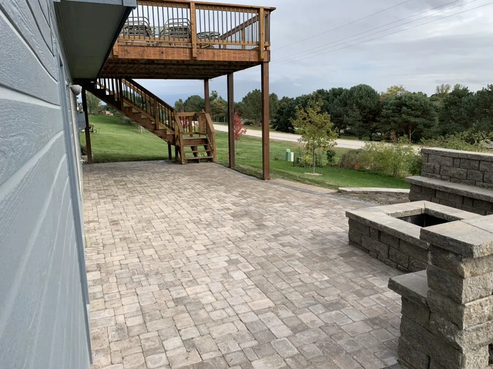 Professional yard maintenance in Gretna, NE by Greenway Yard and Landscape