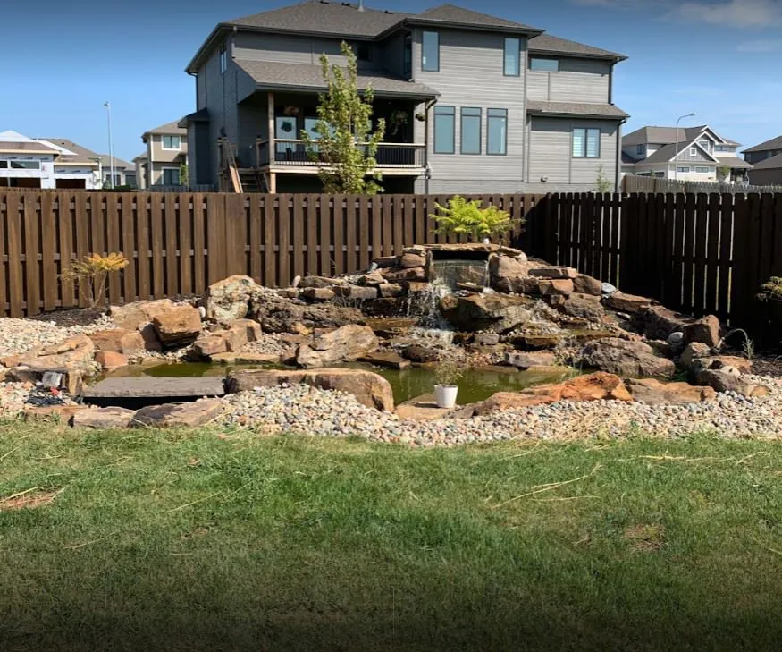 Custom garden landscaping near you in Gretna, NE by Greenway Yard and Landscape