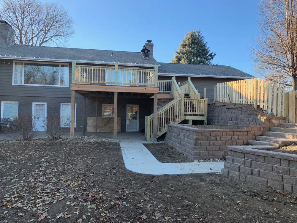 Affordable yard maintenance with custom design in Gretna, NE by Greenway Yard and Landscape