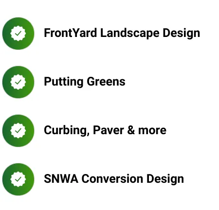 Affordable lawn care service for homes in Las Vegas, NV by Greenwest Landscape