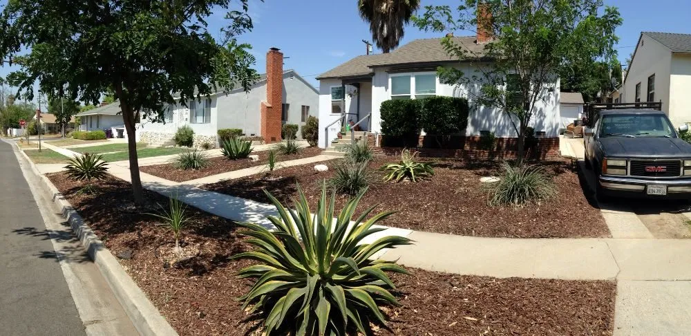 Reliable garden landscaping with custom design in Long Beach, CA by Greenwest Landscaping