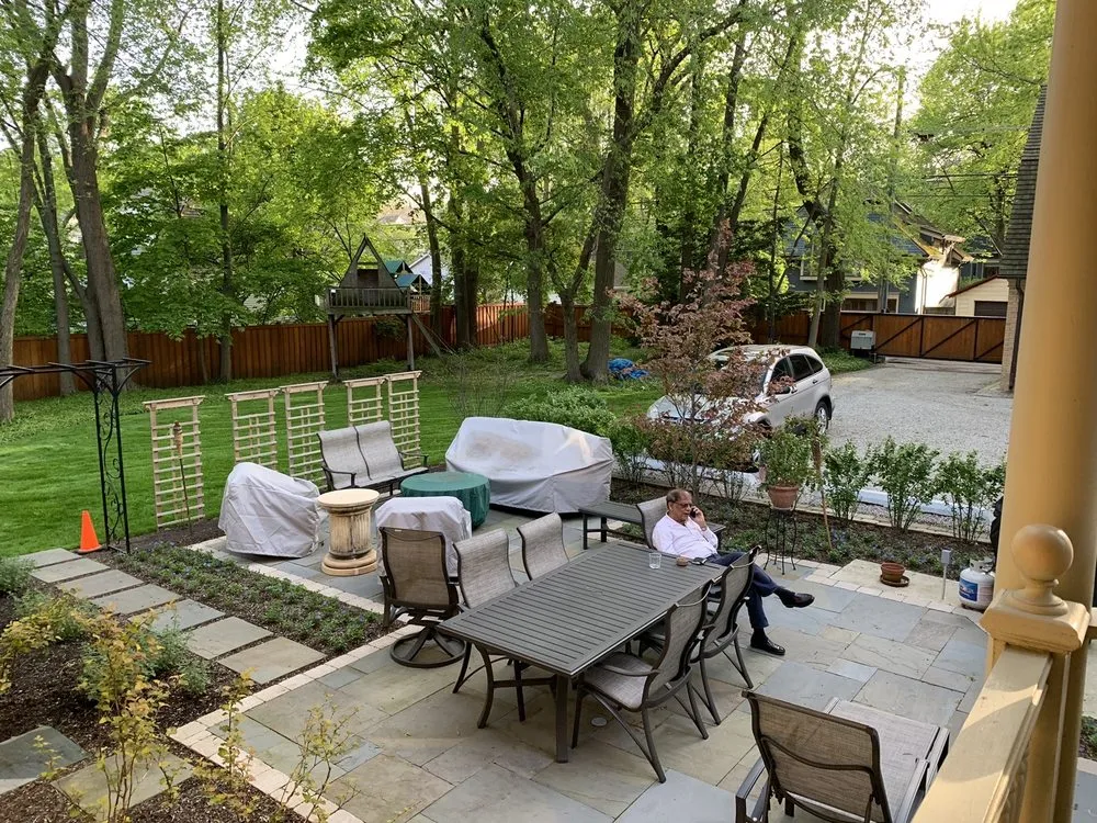 Trusted landscape design for year-round maintenance in Skokie, IL by Greenwise Organic Lawn Care
