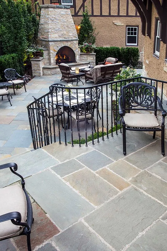 Custom lawn mowing service with custom design across Skokie, IL - Greenwise Organic Lawn Care