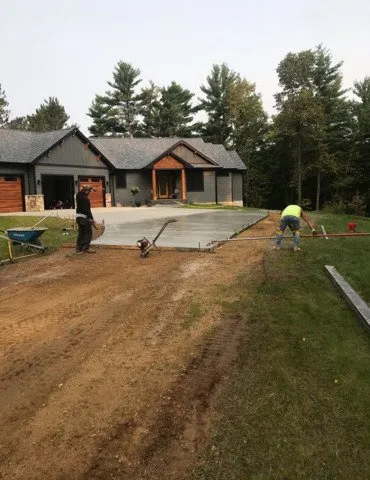Professional residential landscaping for residential properties in Chippewa Falls, WI by Greenwood Excavation