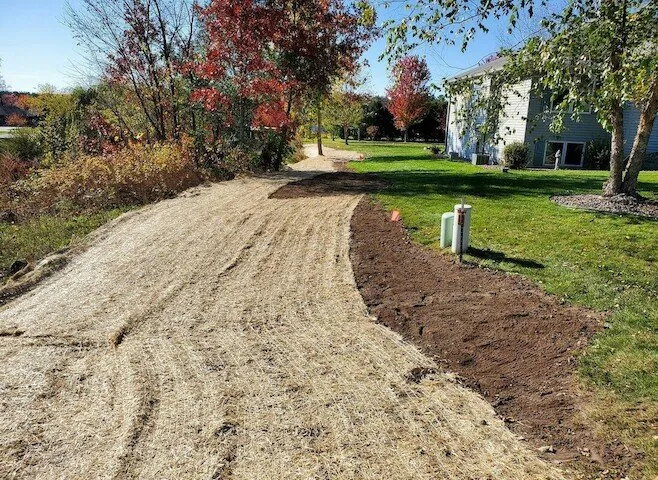 Reliable garden landscaping in Chippewa Falls, WI by Greenwood Excavation