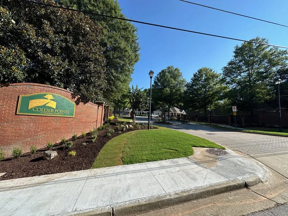 Top-rated garden landscaping with custom design in Atlanta, GA by Greenwood Group