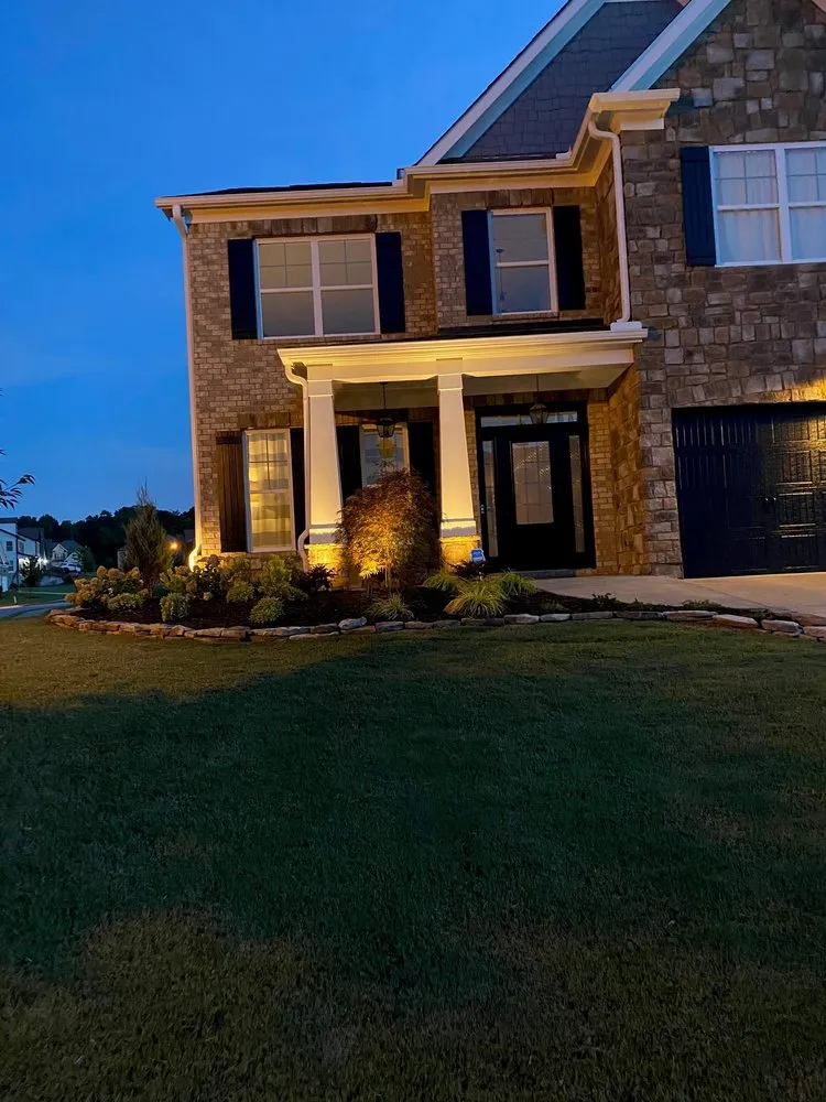 Professional residential landscaping in Atlanta, GA by Greenwood Group