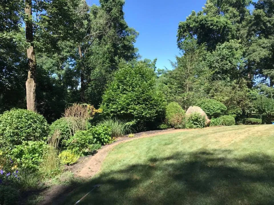 Expert garden landscaping for residential properties in Easton, PA by GreenWorks Lawn & Landscape Services