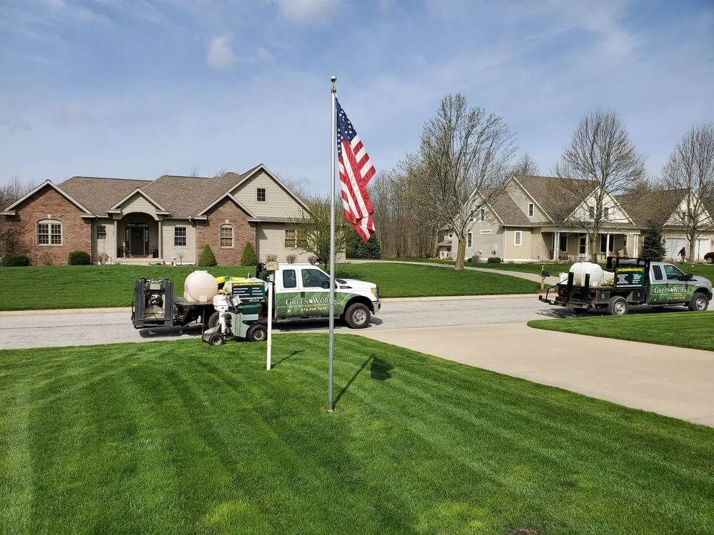 Affordable yard cleanup service for outdoor upgrades in Pierceton, IN by GreenWorks Lawn Solutions