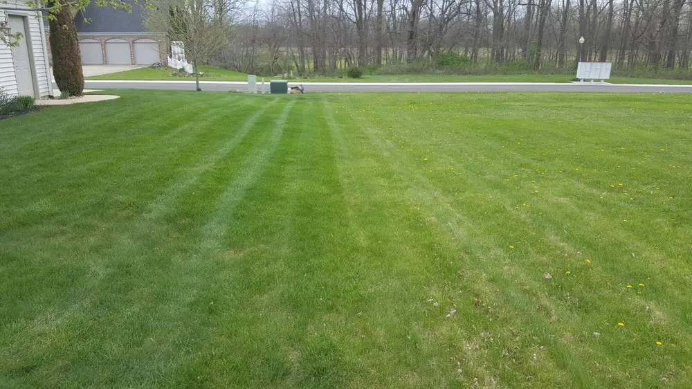 Custom outdoor landscaping for year-round maintenance in Pierceton, IN by GreenWorks Lawn Solutions