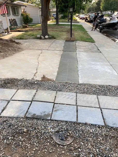 Professional garden landscaping with custom design in Parma, ID by GreenWorks Services