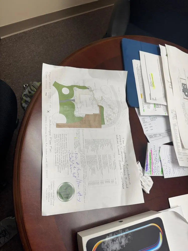 Custom landscape design in Charlotte, NC by GreenWorx180