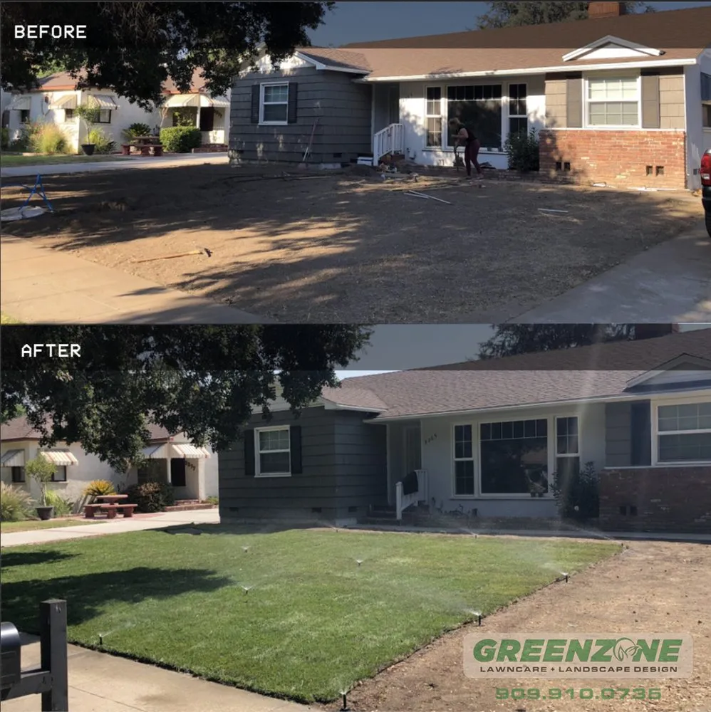 Trusted lawn care service in San Bernardino, CA by GreenZone Lawncare & Landscaping