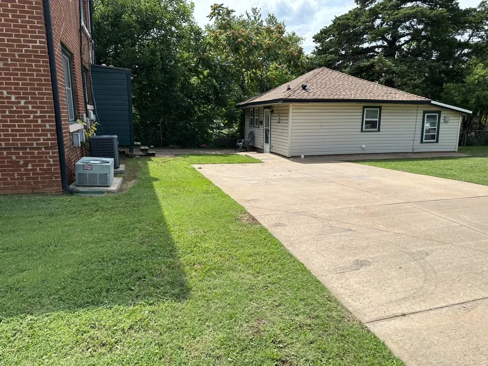 Custom lawn mowing service for beautiful yards across Yukon, OK - Greg & Sons Lawn & Landscape