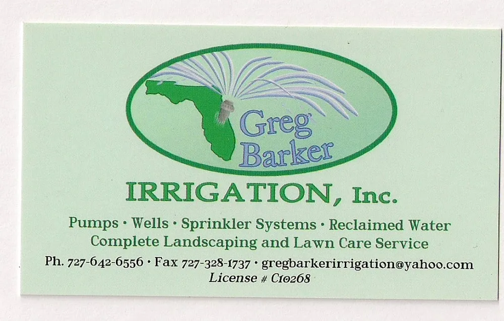 Local lawn mowing service for homes across St. Petersburg, FL - Greg Barker Irrigation