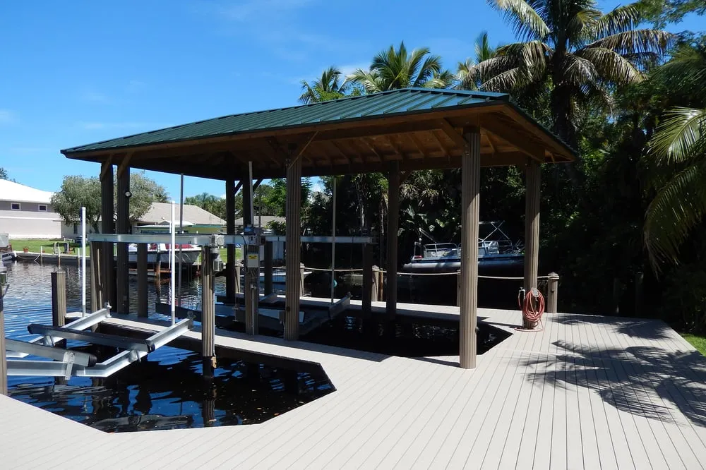 Professional landscape design for homes in Naples, FL by Greg Orick Marine Construction