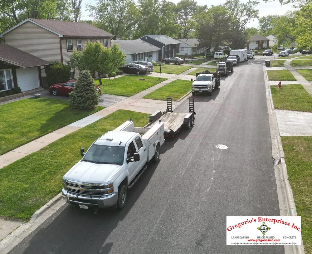 Custom garden landscaping in Streamwood, IL - Gregorios Enterprises