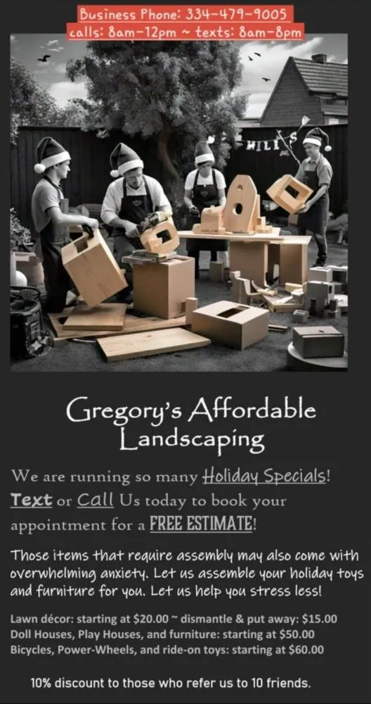 Professional yard cleanup service experts serving Memphis, TN - Gregory's Affordable Landscaping