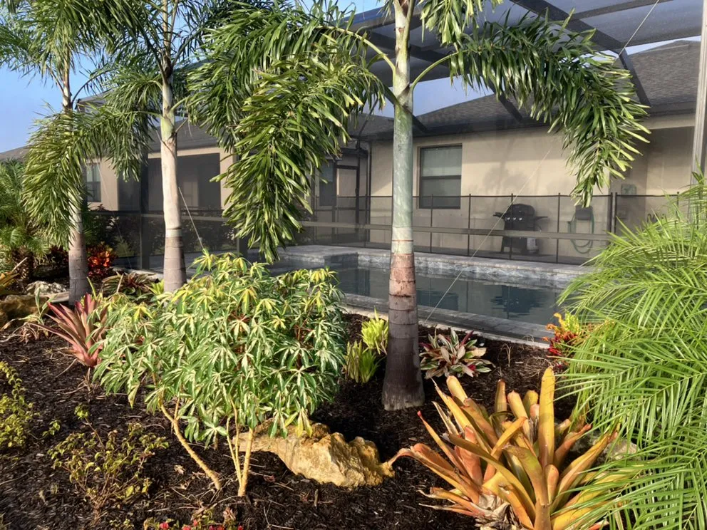 Professional garden landscaping with custom design across Parrish, FL - Gregs Landscape