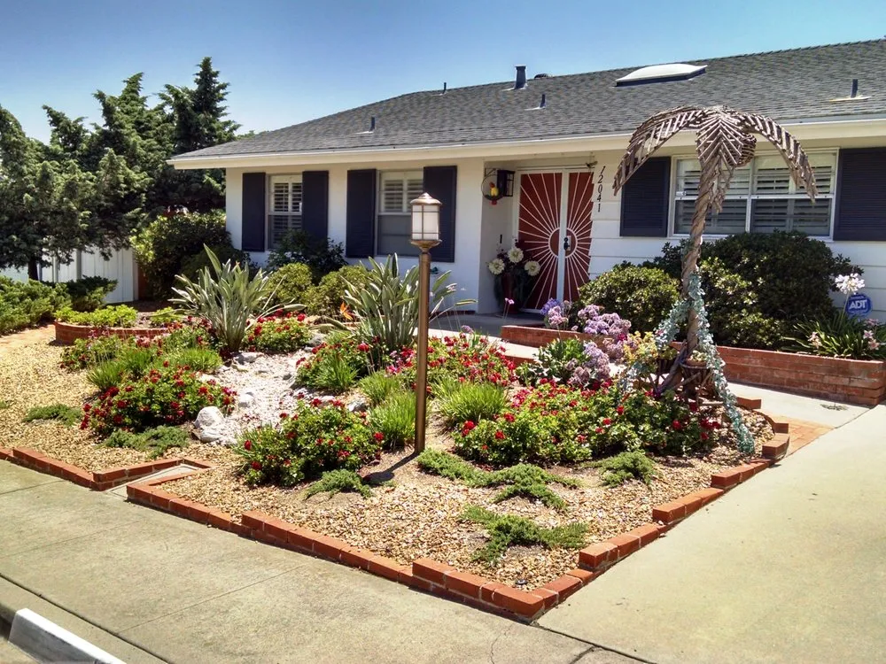 Professional landscape installation for homes in Leucadia, CA by Gresham Landscape and Design
