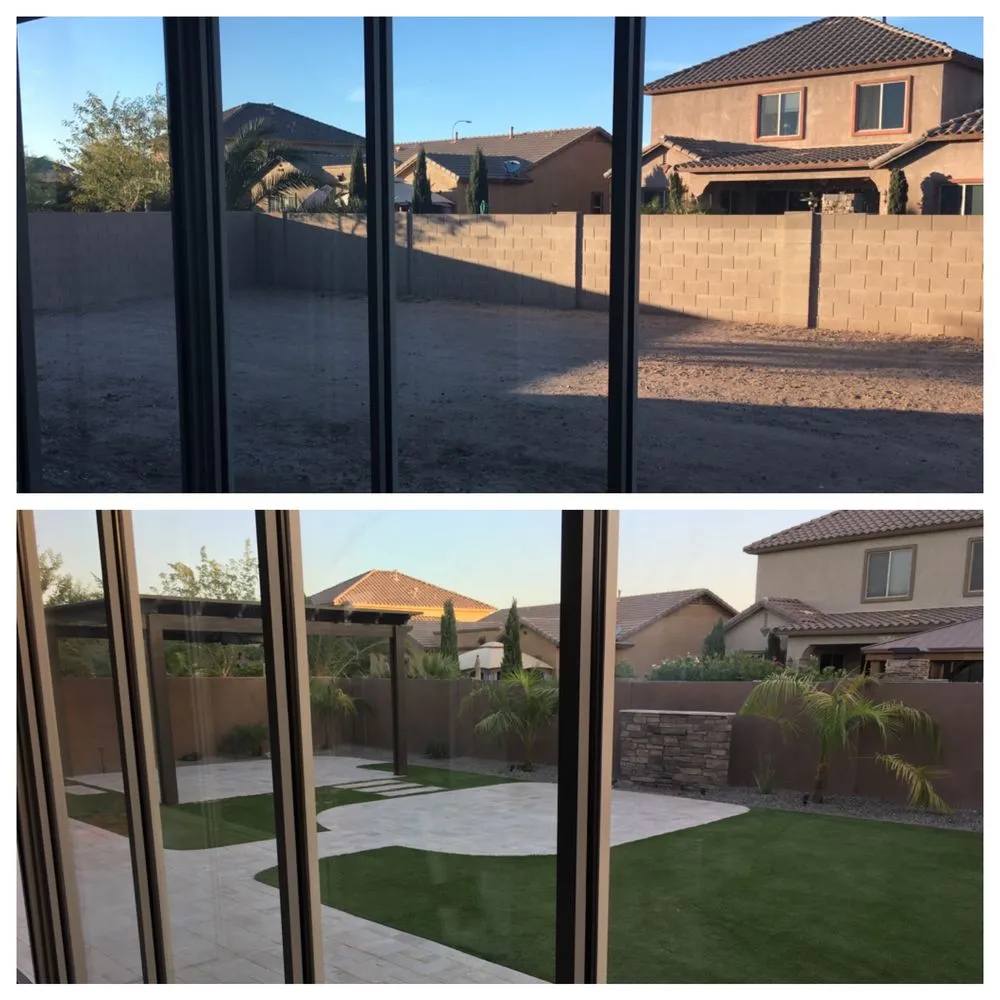 Top-rated yard maintenance with custom design in Florence, AZ by Grey Landscape & More
