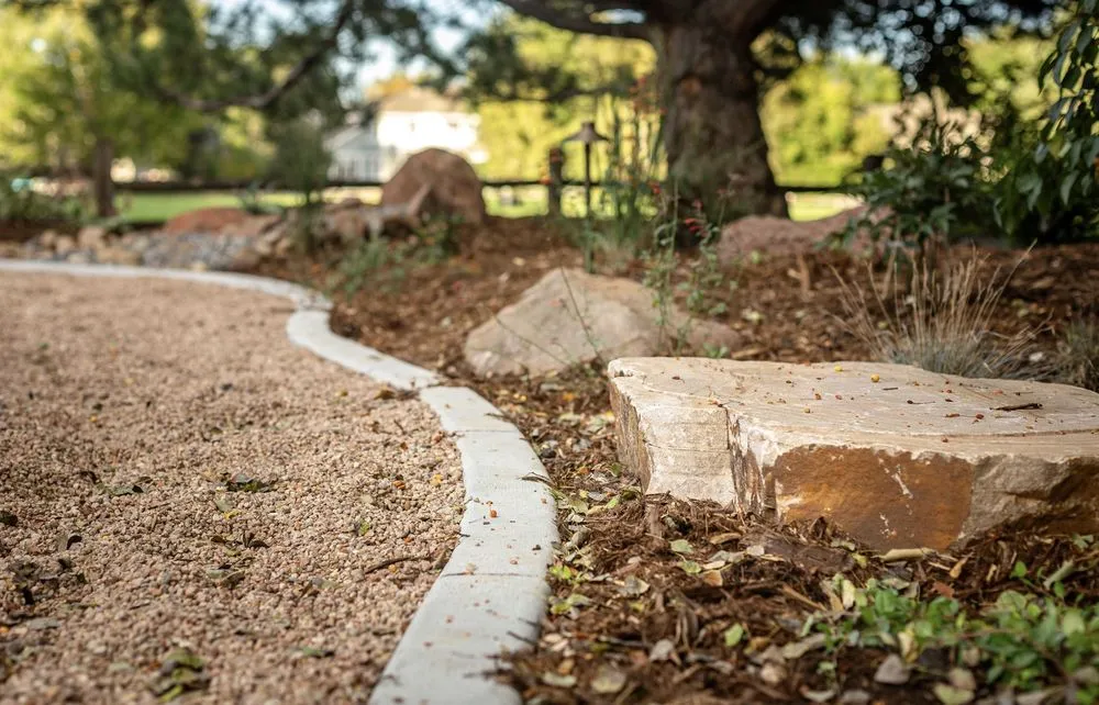 Affordable lawn mowing service for residential properties in Fort Collins, CO by Grey Rock Landscape & Construction