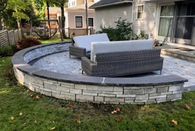 Affordable landscape design in North Grafton, MA by Greystone Masonry and Construction