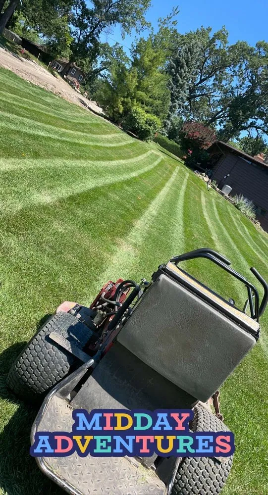 Affordable lawn mowing service in Mundelein, IL by GRF Landscaping