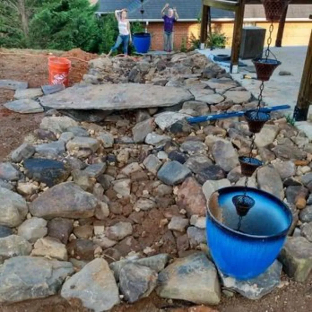 Custom landscaping services in Maryville, TN by Gribble Services