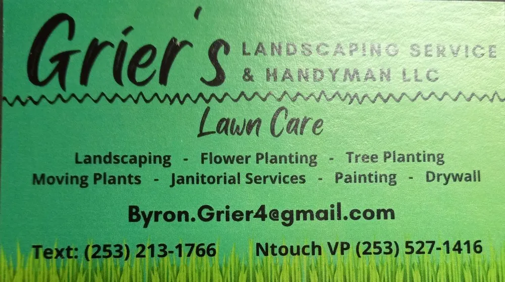 Reliable lawn care service in Vancouver, WA - Grier's Landscaping Service And Handyman