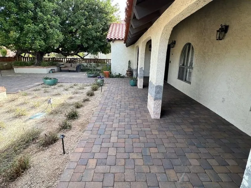 Local outdoor landscaping for year-round maintenance across Gilbert, AZ - Griffin's Desert Scapes