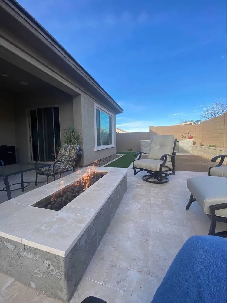 Trusted lawn mowing service for outdoor upgrades across Gilbert, AZ - Griffin's Desert Scapes