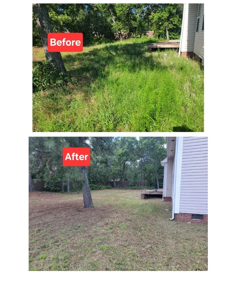 Reliable yard cleanup service in Sanford, NC by Griff's Landscaping