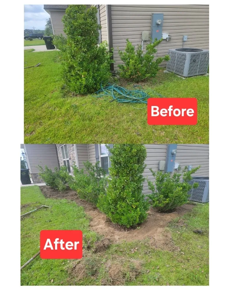 Professional yard cleanup service near you in Sanford, NC by Griff's Landscaping