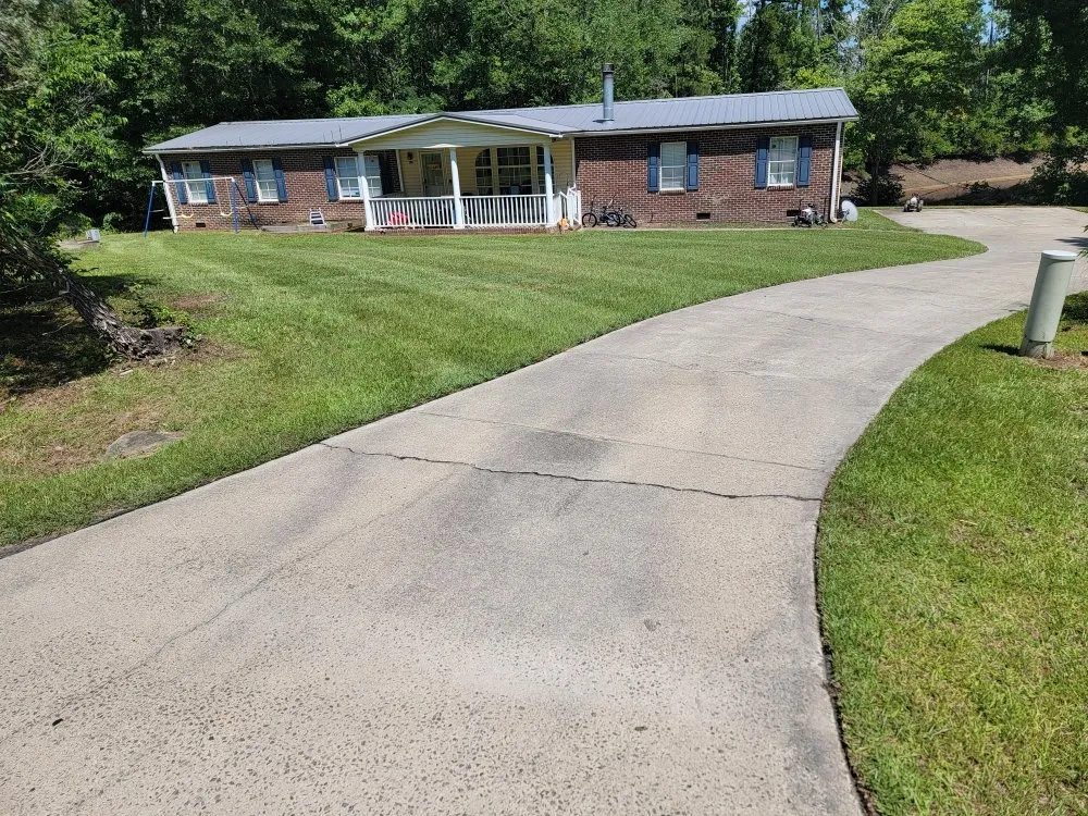 Local landscape installation in Sanford, NC - Griff's Landscaping