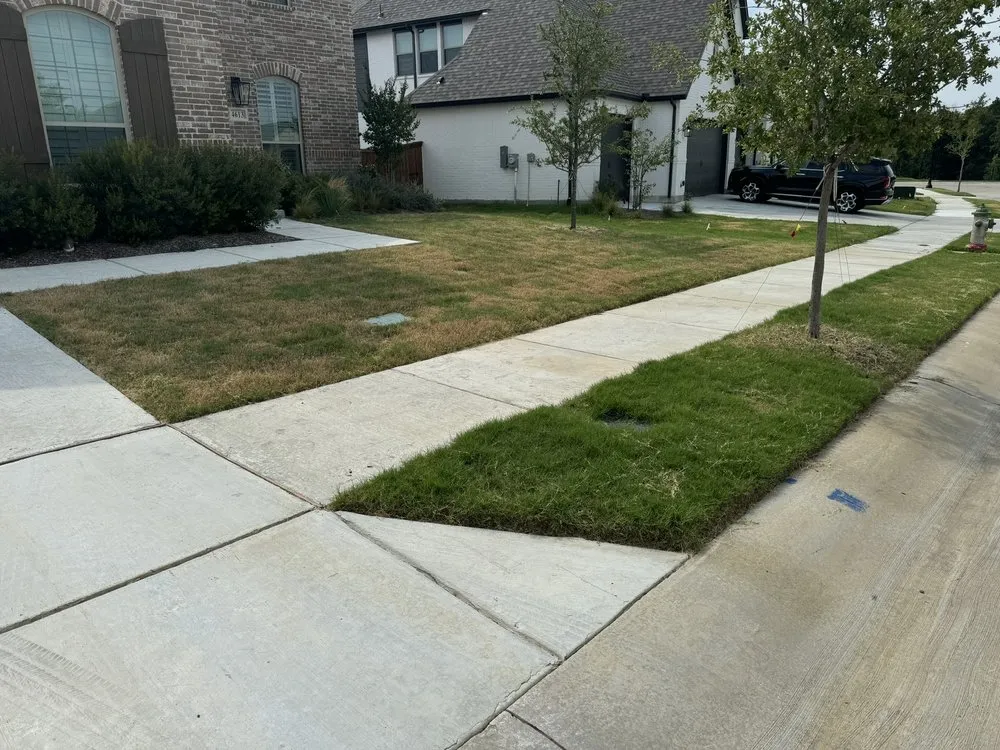 Reliable lawn mowing service for outdoor upgrades across Lake Dallas, TX - Grimy Paws Pressure Washing & Outdoor Services