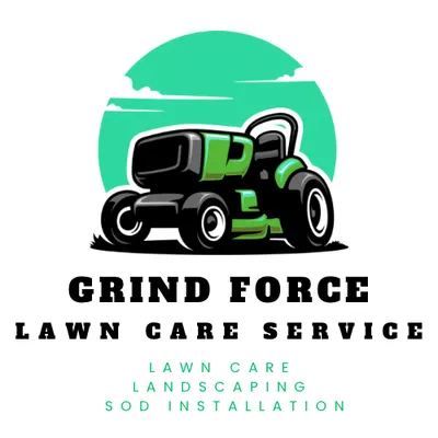 Grind Force Lawn Care Service Logo