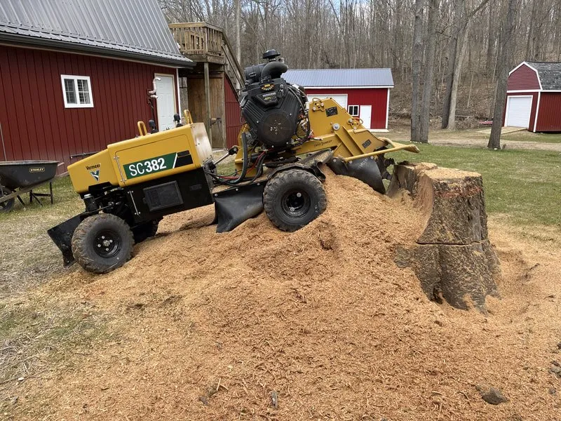 Custom yard cleanup service experts serving Battle Creek, MI - Grind Time Stump Removal